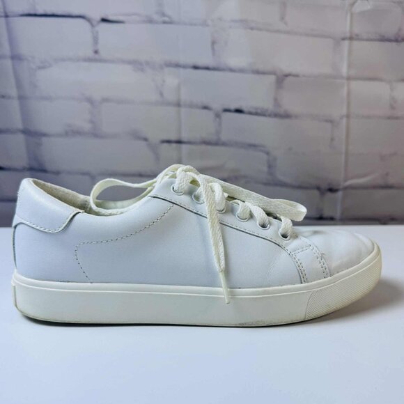 Sam Edelman Ethyl Leather Sneakers Women's Size 7 - Picture 1 of 13